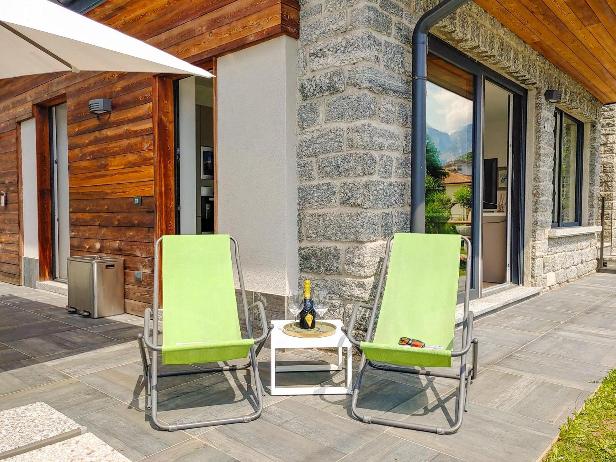 Dascio Emotion Ferienwohnung Mit Terrasse Am See Exterior foto