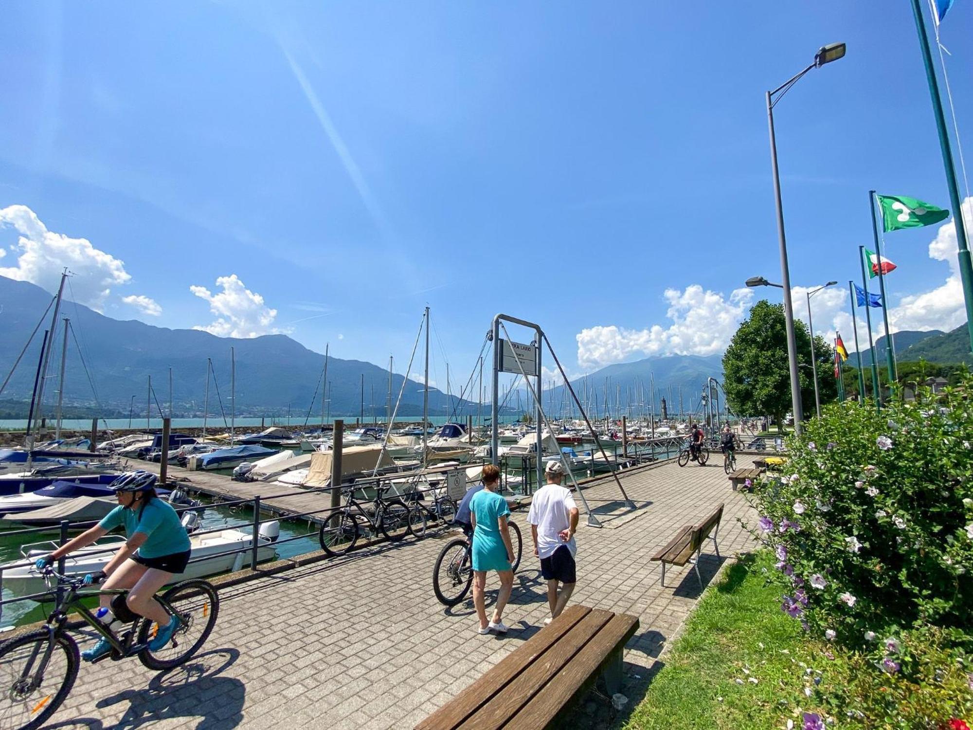 Dascio Emotion Ferienwohnung Mit Terrasse Am See Exterior foto