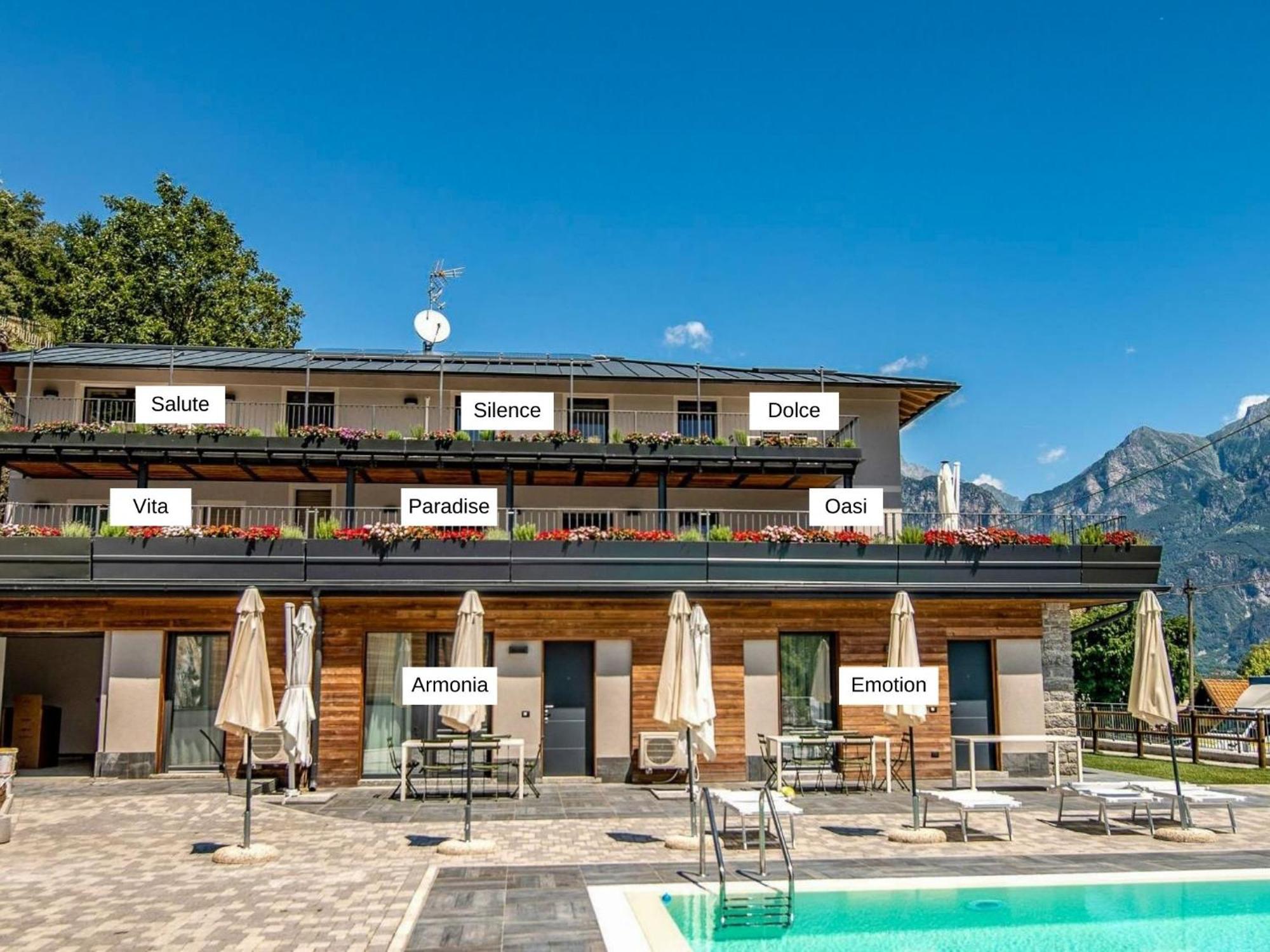 Dascio Emotion Ferienwohnung Mit Terrasse Am See Exterior foto